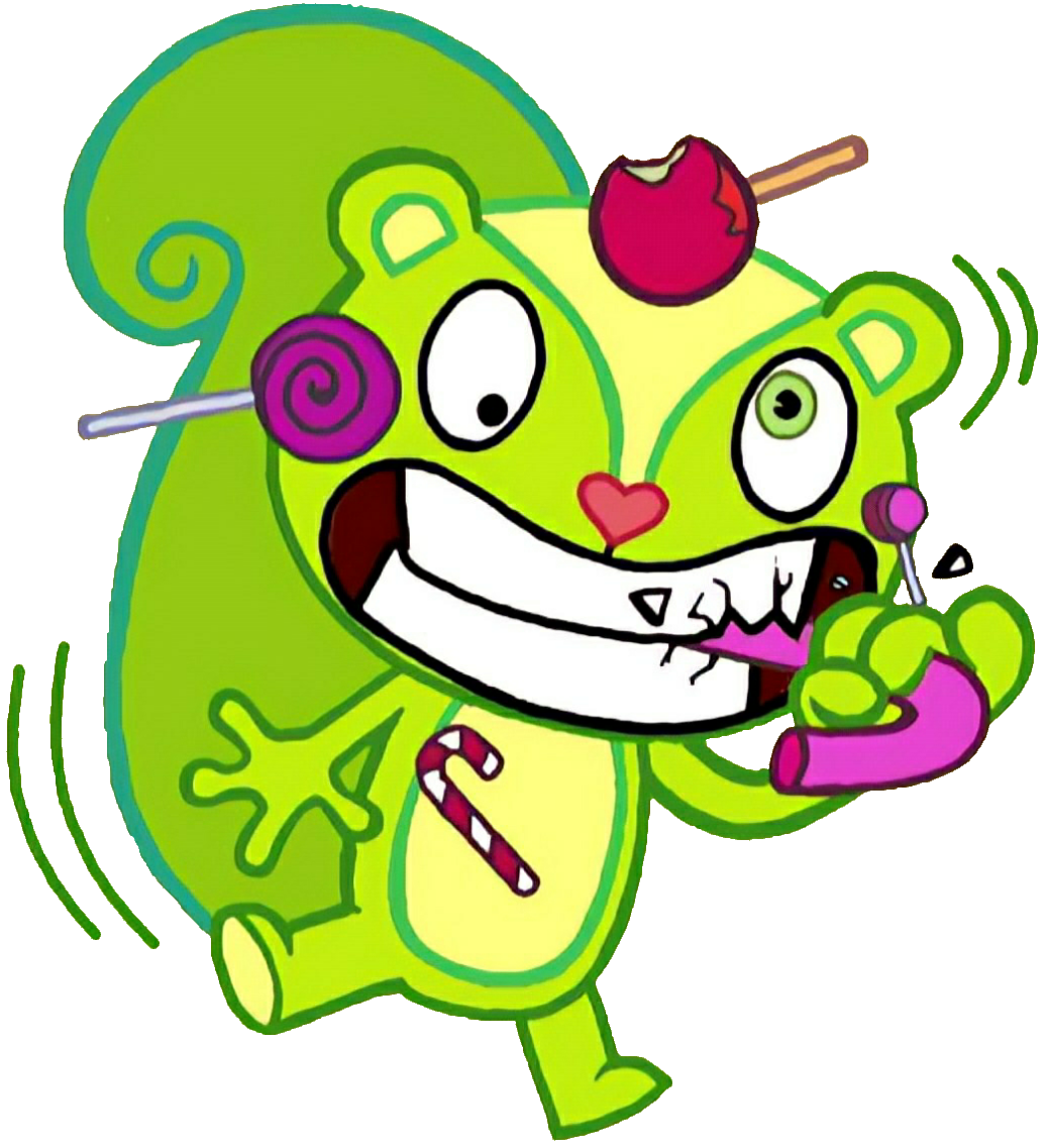 HTF NUTTY Candy Cane Vector by Charles102est on DeviantArt