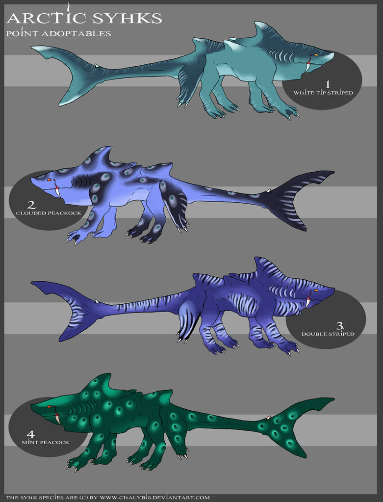 Arctic Syhk Adoptables I by Chalybis