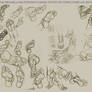 Study of structure of human body (page)