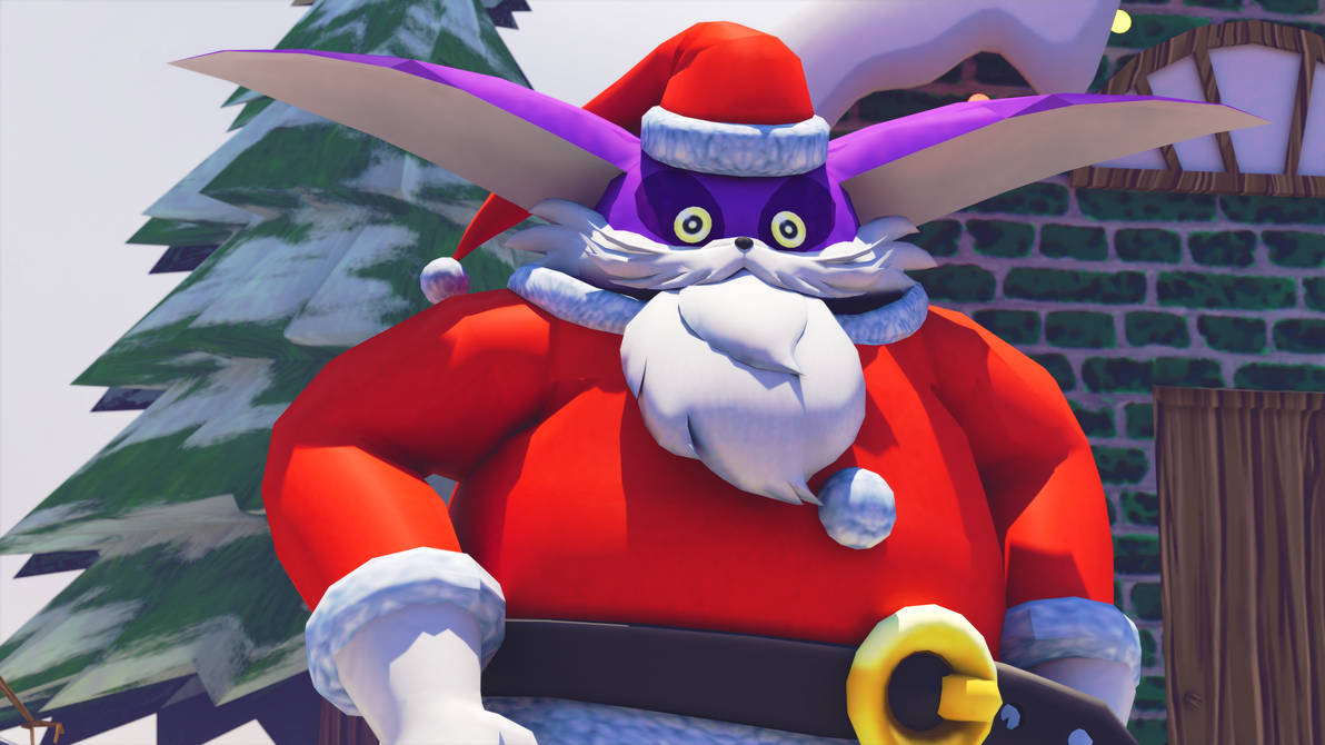 Big the Cat Santa Claus by NapkinsX on DeviantArt