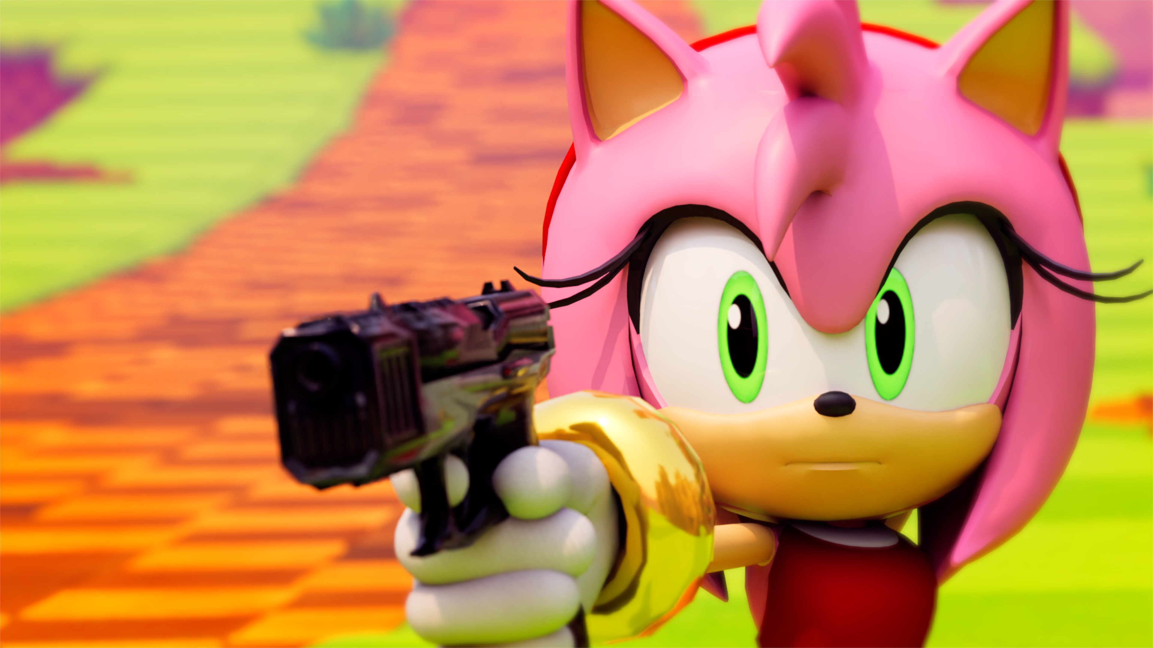 Gun Rifle Amy Amy's got a gun... by NapkinsX on DeviantArt