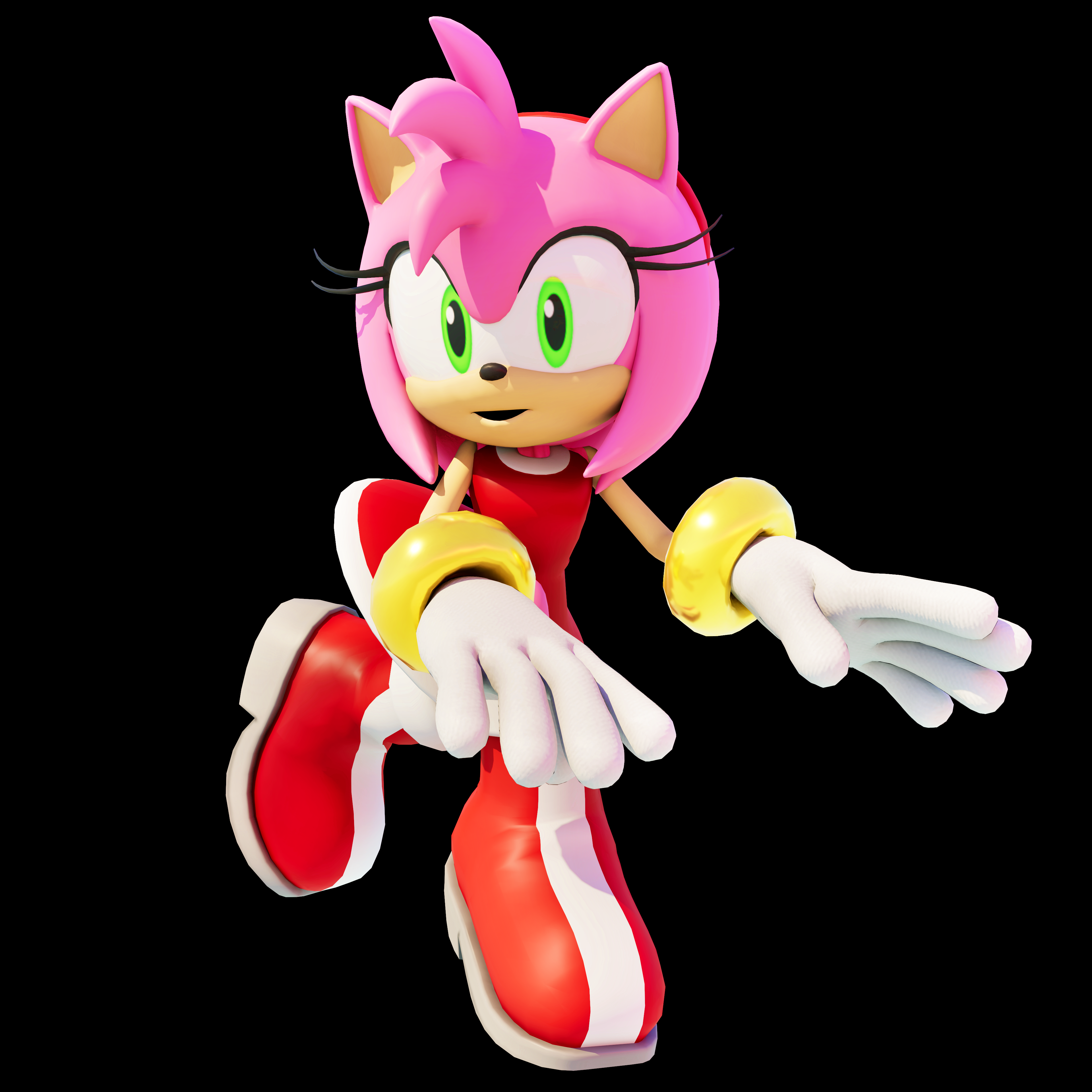 Amy Rose (Render) by yessing on DeviantArt