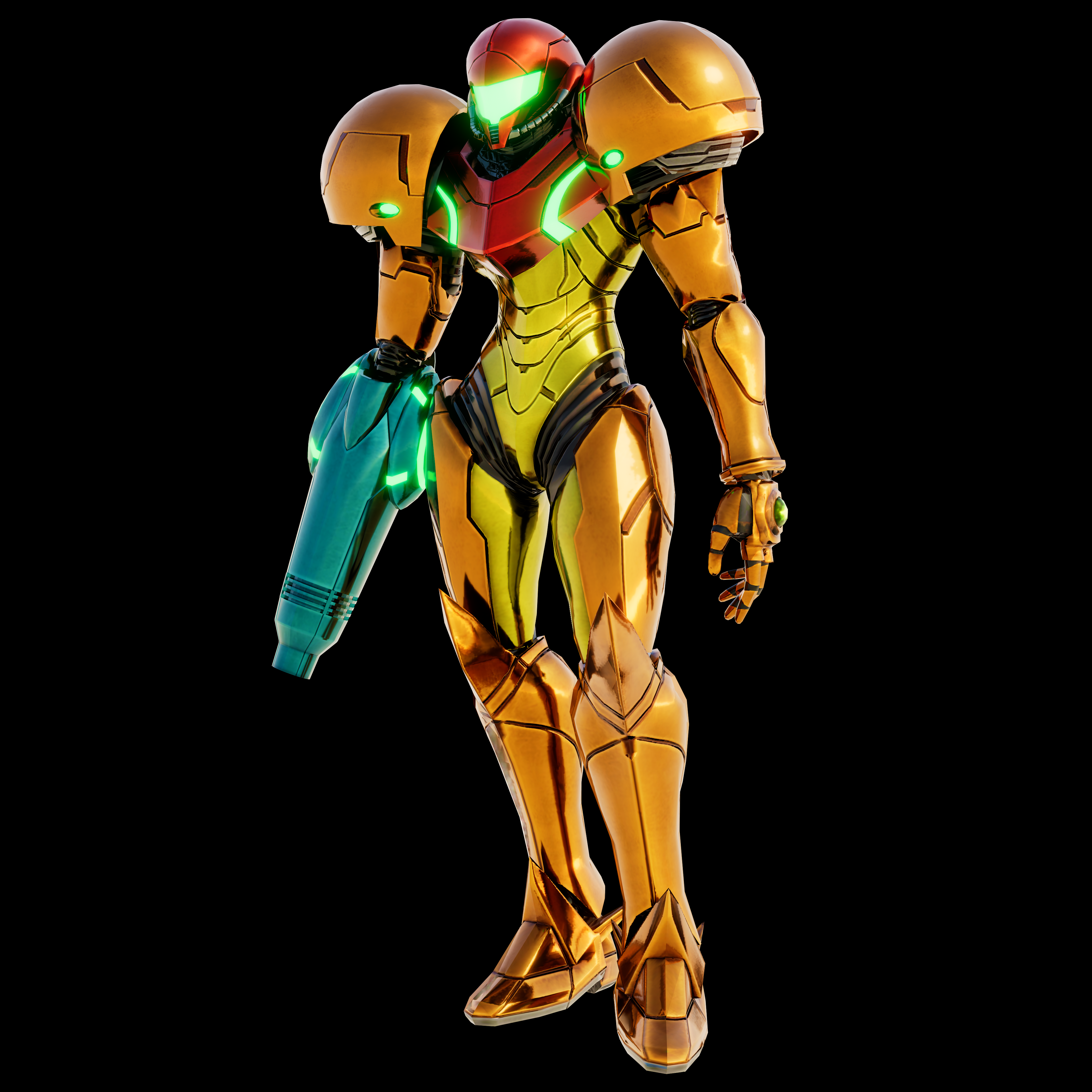 Samus Rander Samus (Smash. Bros Ultimate) 4K Render #1 by NapkinsX on DeviantArt