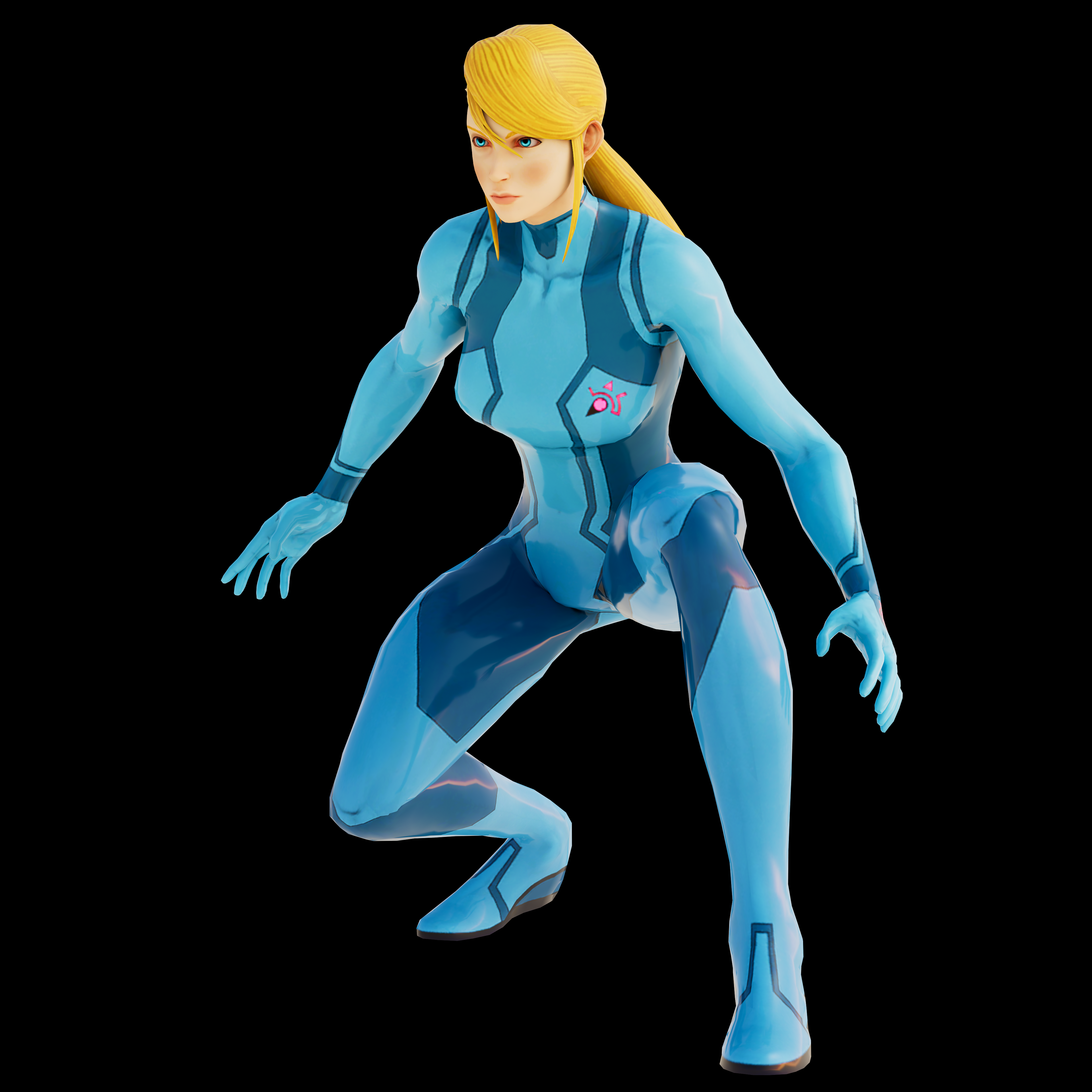 Samus Rander Zero Suit Samus (Metroid Dread) 4K Render #5 by NapkinsX on DeviantArt
