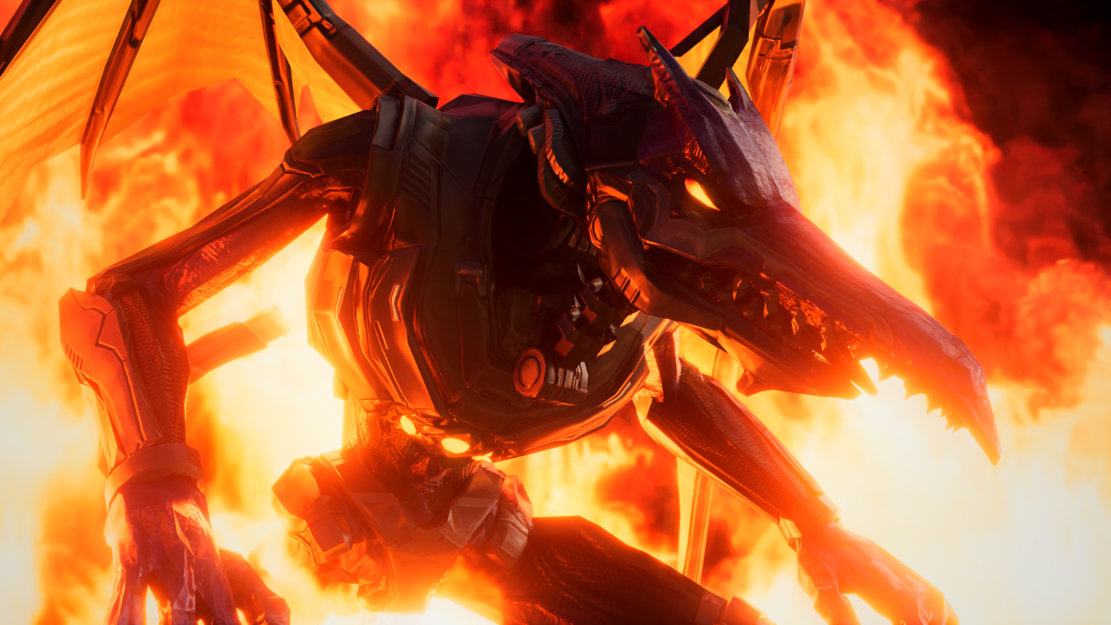 Metroid Meta Ridley Render Meta Ridley Fire render 4k by NapkinsX on DeviantArt