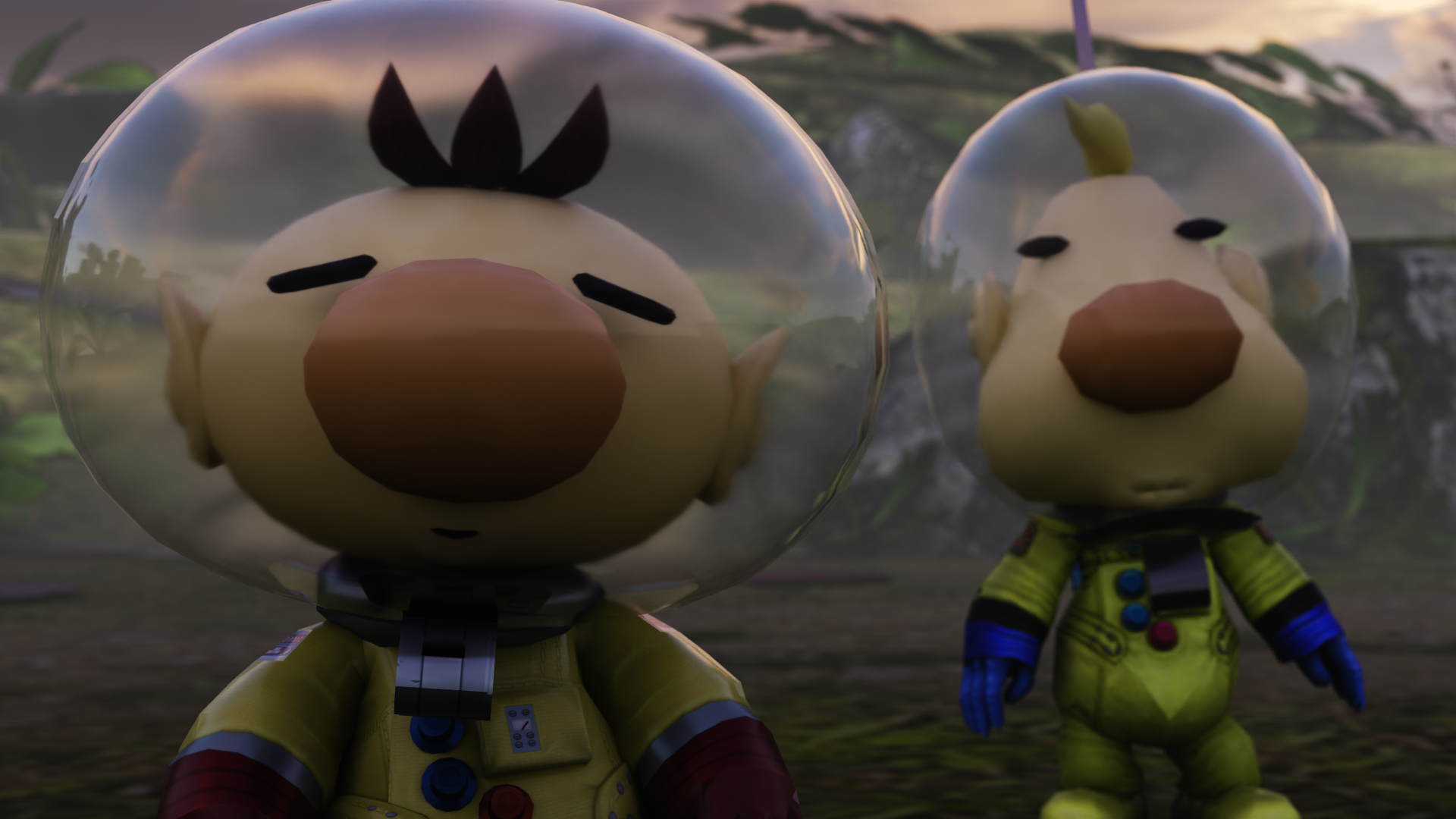 Olimar Rice Olimar and Louie by NapkinsX on DeviantArt
