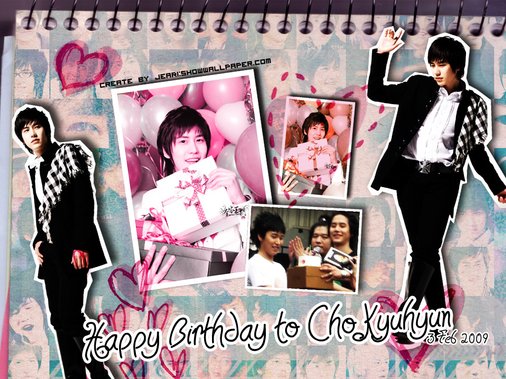 Happy Birthday 2 Cho Kyuhyun