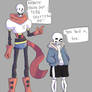 Papyrus swear AU