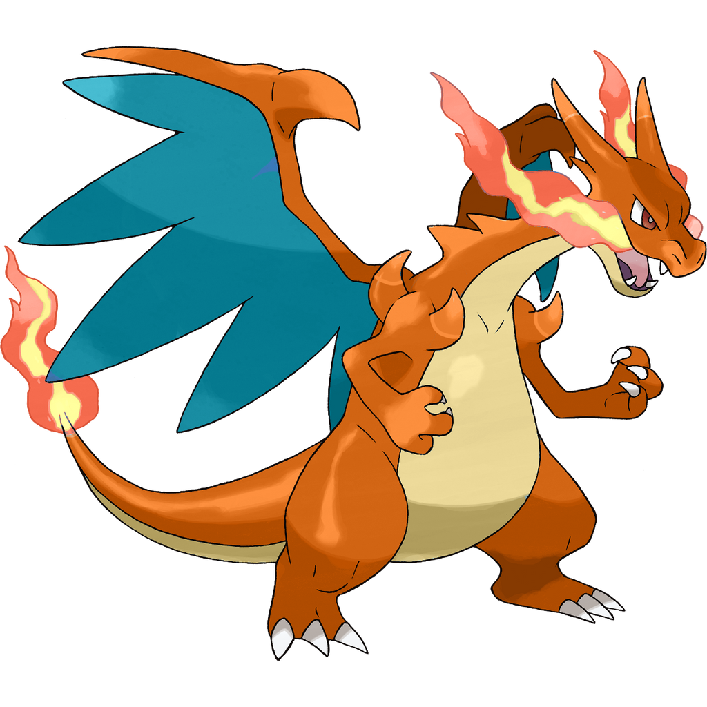 Normal Charizard colored Charizard X by AlternativePogremon on DeviantArt