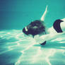 Flying Underwater