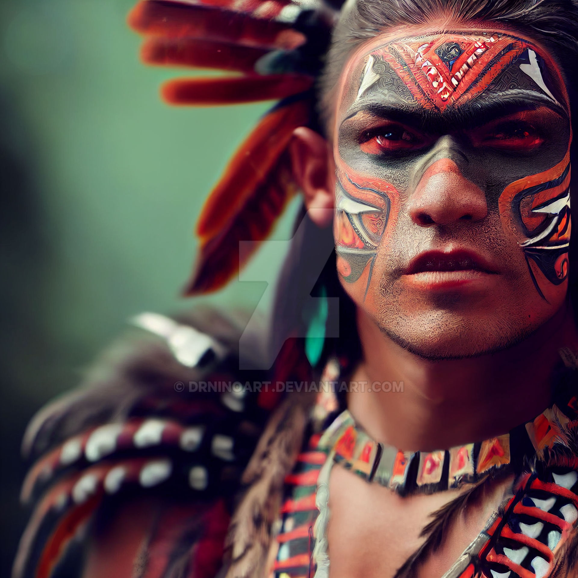 Aztec Shaman by drninoart on DeviantArt Aztec Shaman by drninoart on DeviantArt