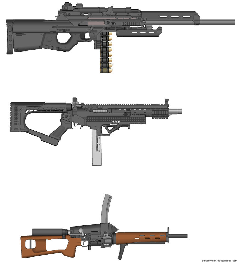 Rifles by DaVinciAirsoft on DeviantArt