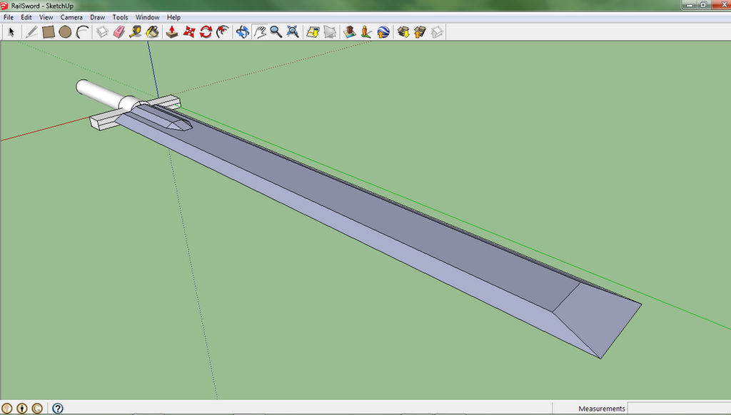 Sword Railing Rail Sword by DaVinciAirsoft on DeviantArt