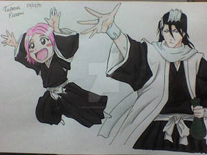 Byakuya and Yachiru