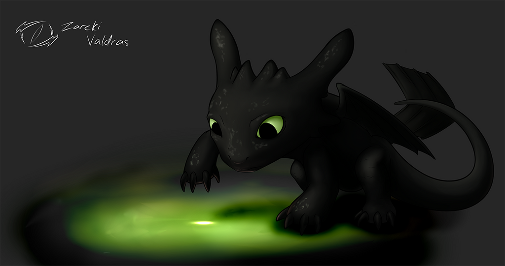 Mini Toothless by KragDrudmon on DeviantArt