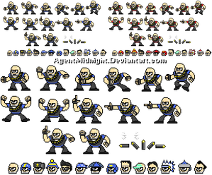 Heavy Man Sprites and Hats