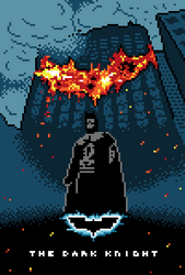 The Dark Knight 8bit