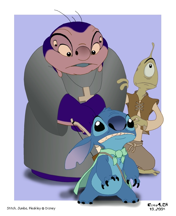 Jumba and Stitch by Anika83 on DeviantArt