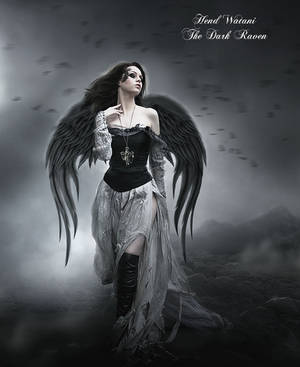 The Dark Angel by Hend-Watani