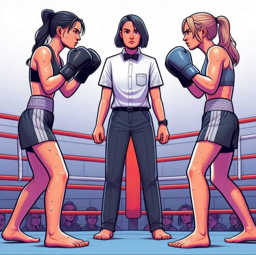 Boxing Jeff Deviantart Fierce women's boxing contest! by LobCor on DeviantArt