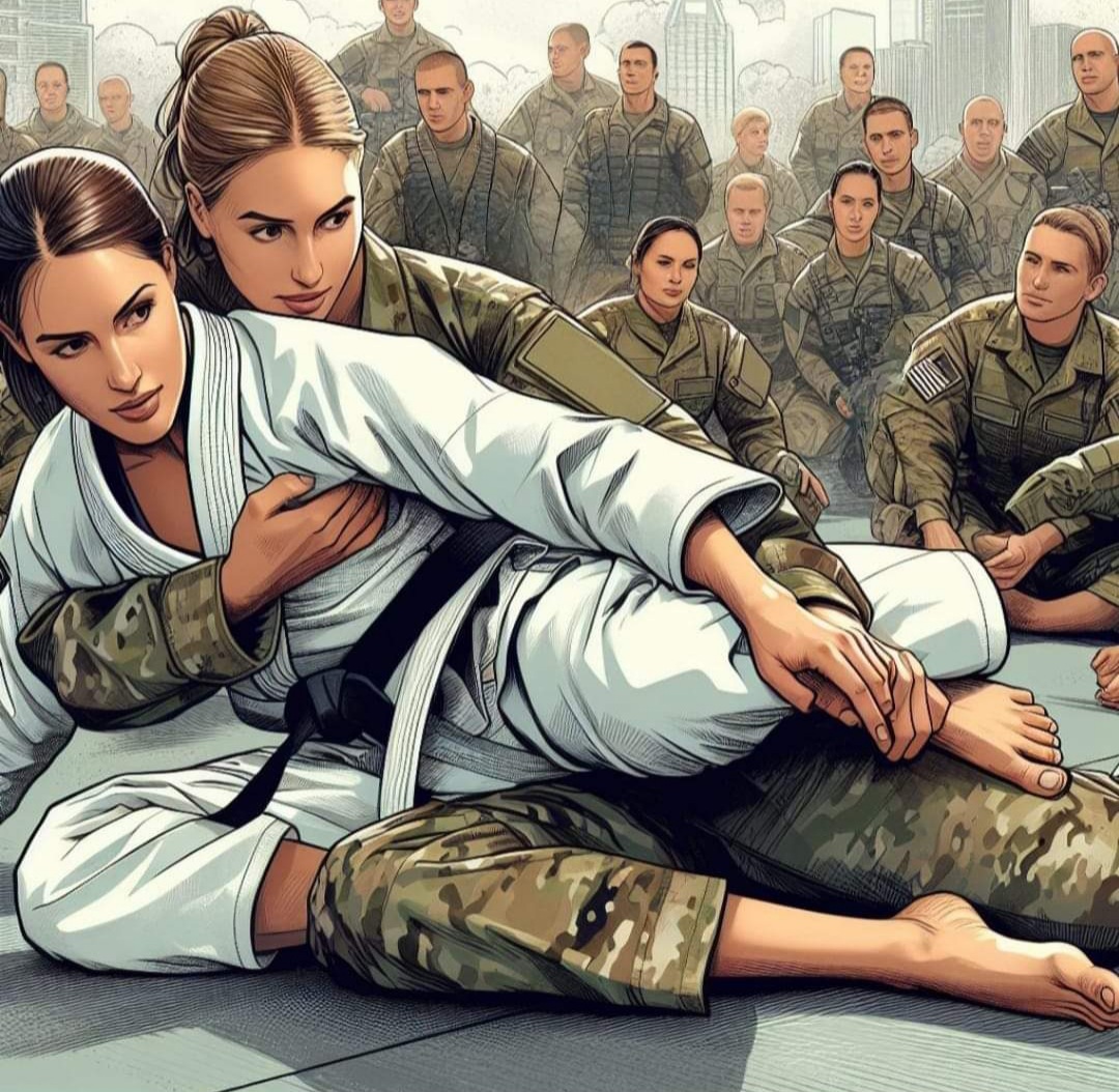 Female martial arts training in the army by LobCor on DeviantArt