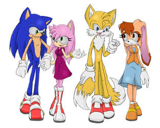 Same Old Sonic Amy Tails Cream