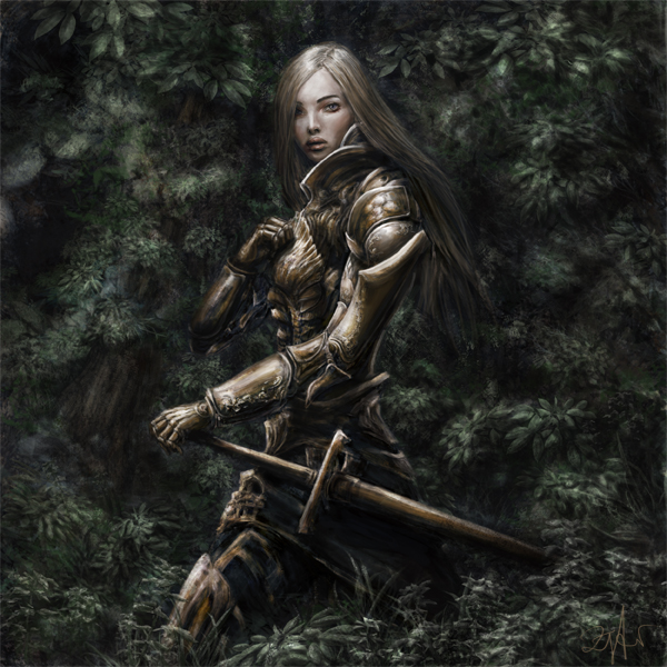 Knight In The Woods