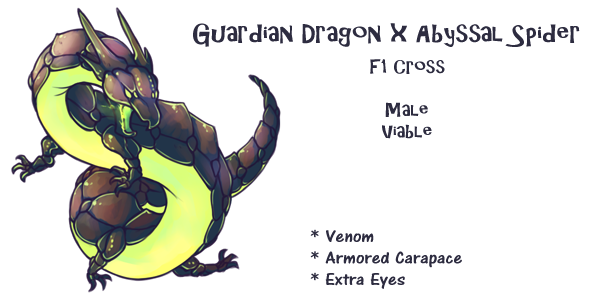 Guardian Dragon x Abyssal Spider F1 Cross