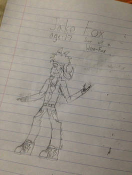 Monster High OC Jake fox
