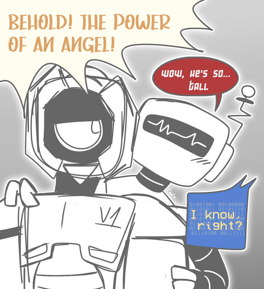 Scrap meeting Gabriel (Ultrakill machine OC) by LaratheSimp on DeviantArt