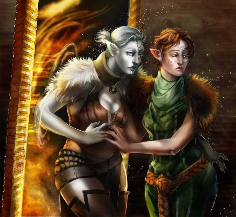 Theron Mahariel- Dalish Elf- Dragon Age Origins by KORWOMY on DeviantArt