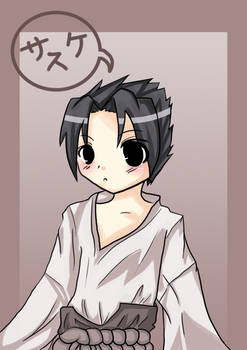 Sasuke Chibi for rainbowdolphi