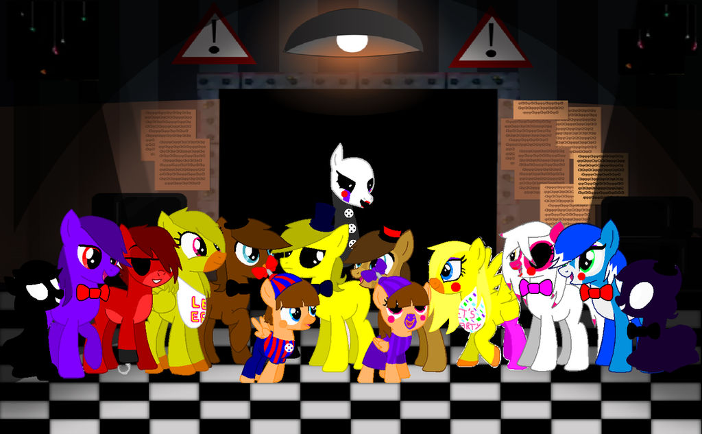 Five Night's At Freddy's MLP version