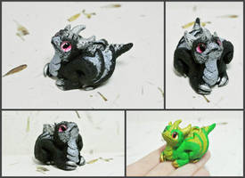 Dragon baby figurine