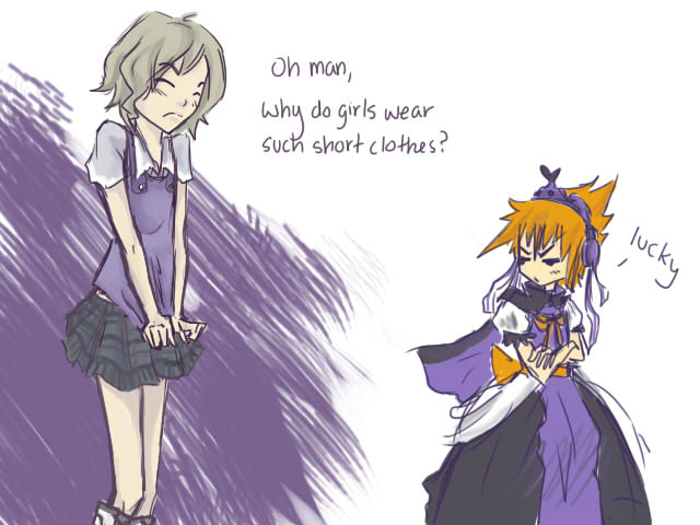 TWEWY - Crossdressing