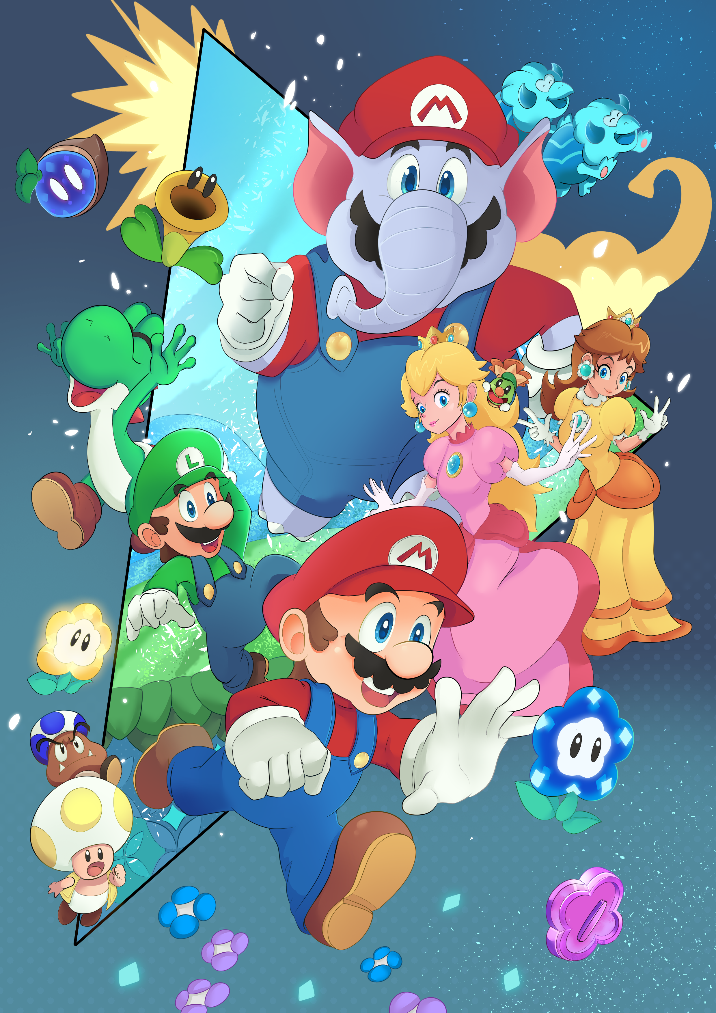 Super Mario : Luigi Sketches by FrancoisL-Artblog on DeviantArt