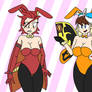 Bunny Girls Mothra And Rodan