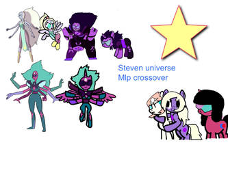 Steven universe Mlp crossover