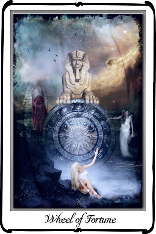Tarot- Wheel of Fortune by azurylipfe on DeviantArt Tarot- Wheel of Fortune by azurylipfe on DeviantArt