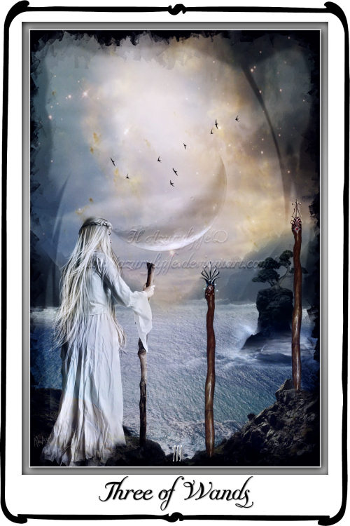 Tarot- Three of Wands