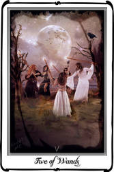 Tarot- Five of Wands