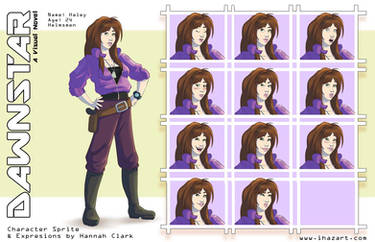 Haley Sprite Sheet