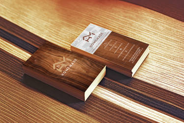 Wooden Business Card