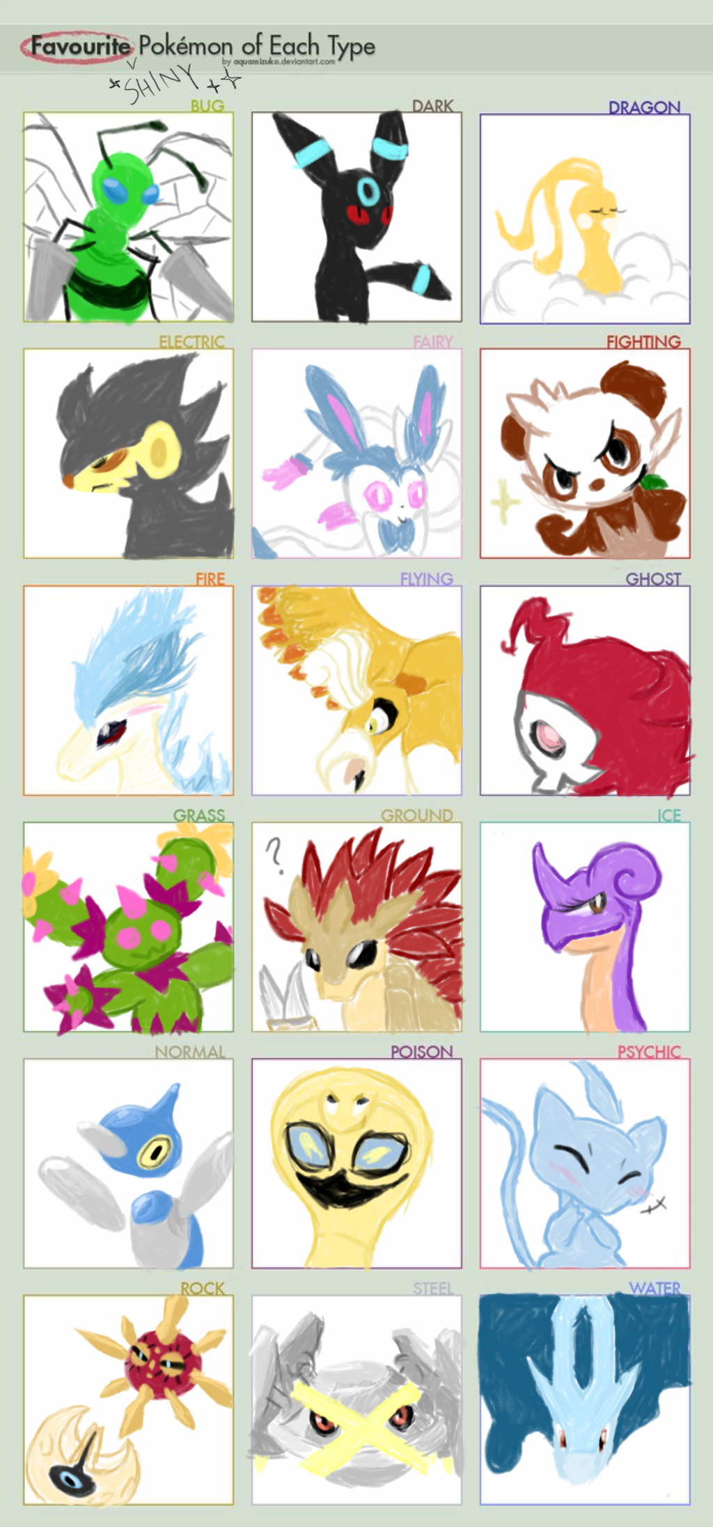 Favorite Shiny Pokemon Meme By Lillsworld On Deviantart Favorite Shiny Pokemon Meme By Lillsworld On Deviantart