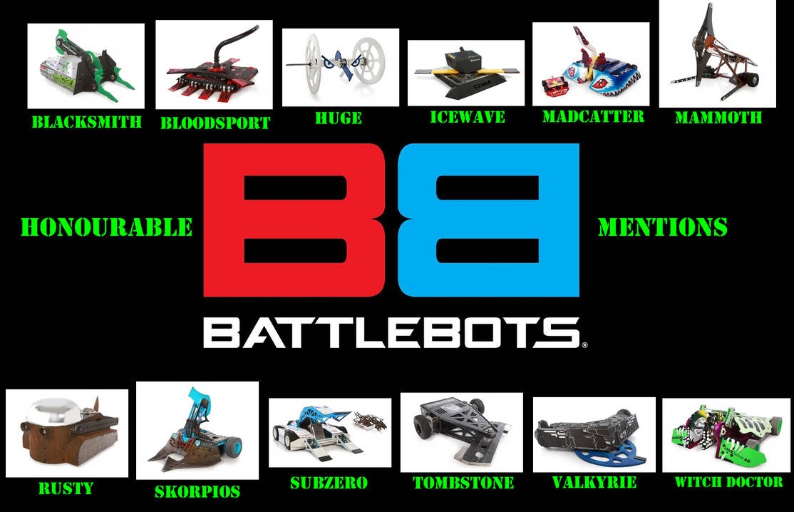 Battlebots Bot Names Battlebots 2021 Honourable mentions by PlunderBird on DeviantArt