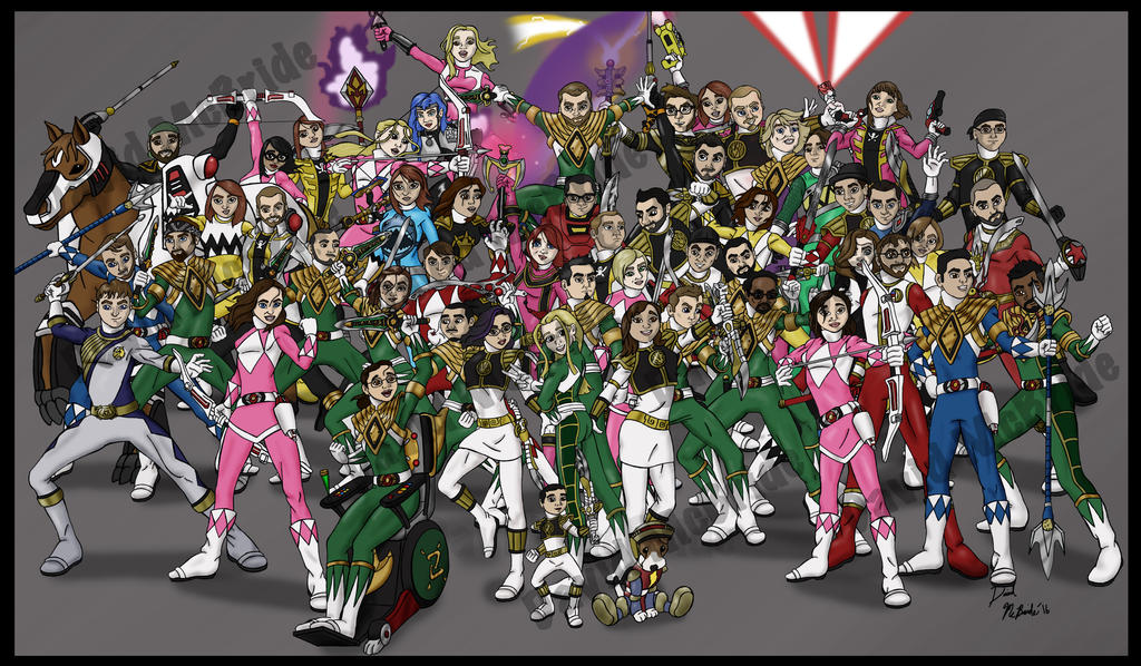 Power Ranger Group Stance Power Ranger Group by DavidAnimated on DeviantArt