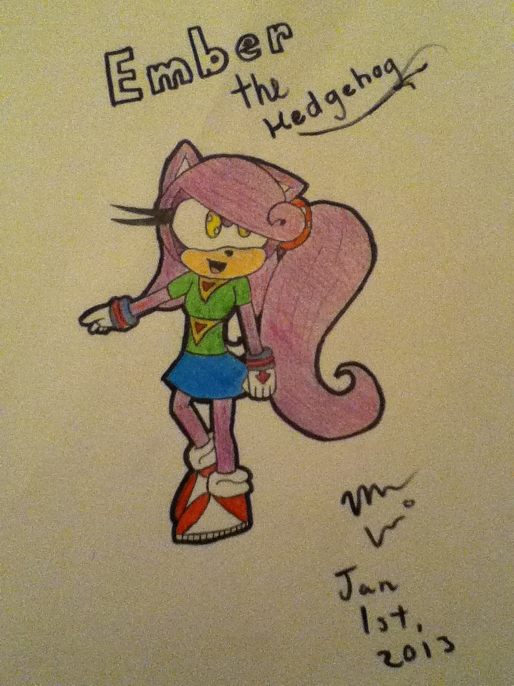 Ember the Hedgehog