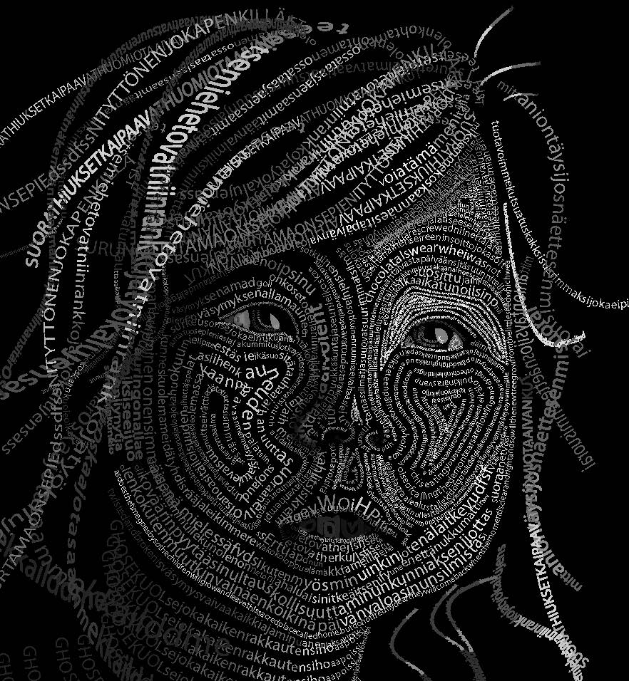 Typographic Girl - Progress by NoRuLLa