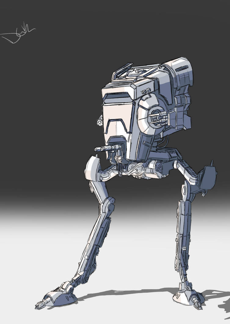 Aths First Order Star Wars - First Order AT-ST by DarjingWriter on DeviantArt