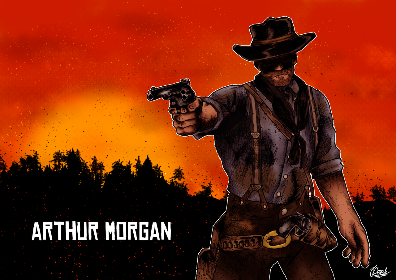 Arthur Morgan (Red Dead Redemption II) by ENZO-CLOUGH on DeviantArt